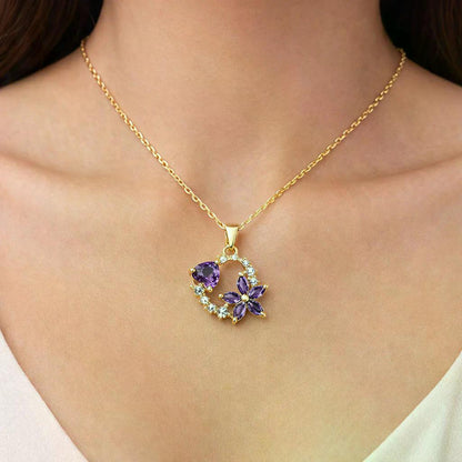 Collana cuore di primavera